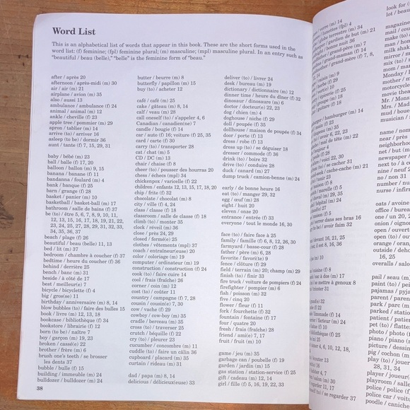 Bilingual French English common phrases Language Learning Book - Picture 13 of 16